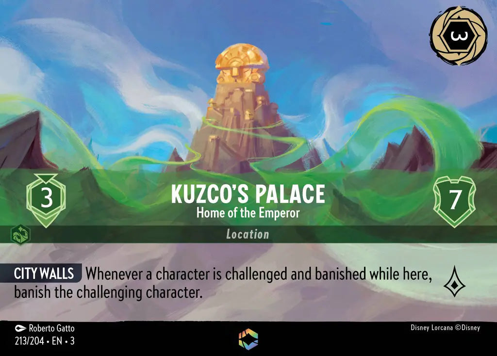 Kuzco's Palace - Home of the Emperor 213/204 - Enchanted (Into The Inklands)
