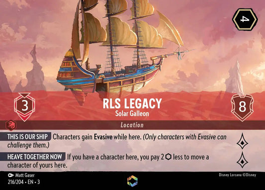 RLS Legacy - Solar Galleon 216/204 - Enchanted (Into The Inklands)