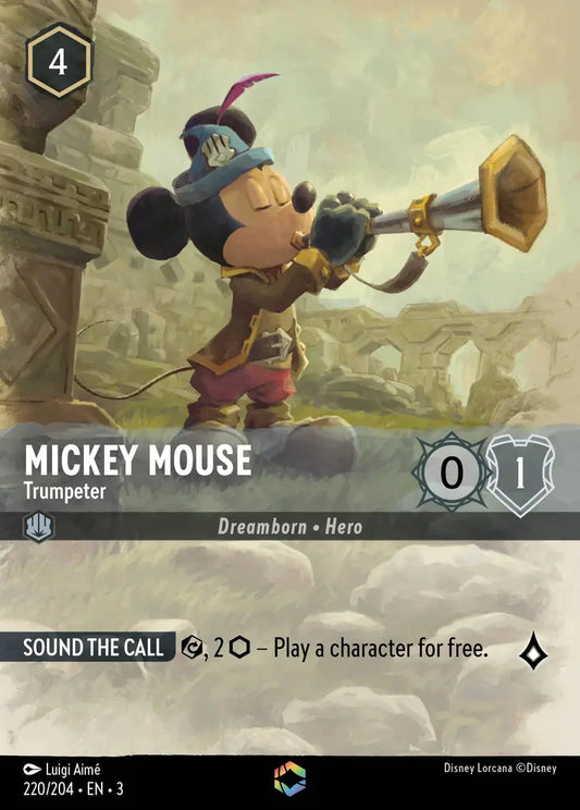 Mickey Mouse - Trumpeter 220/204 - Enchanted (Into The Inklands)