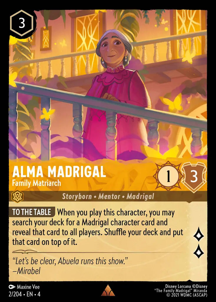 Alma Madrigal - Family Matriarch 2/204 (Ursula's Return)