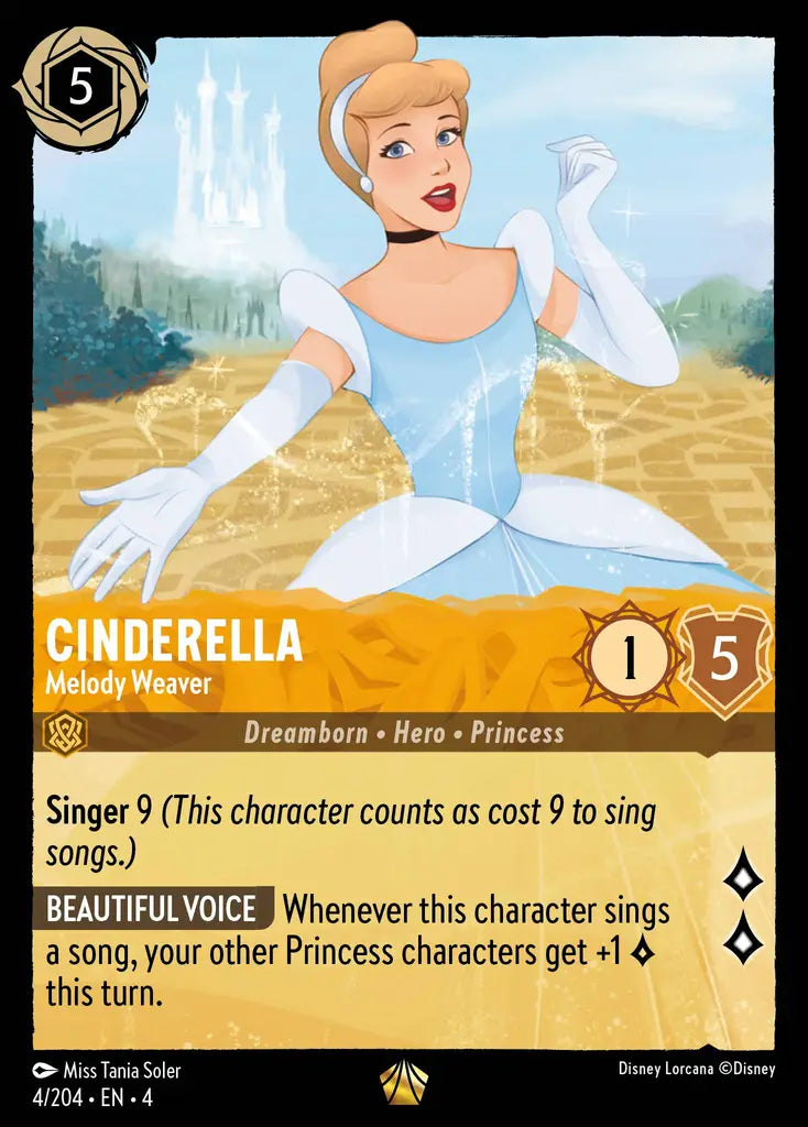 Cinderella - Melody Weaver 4/204 (Ursula's Return)