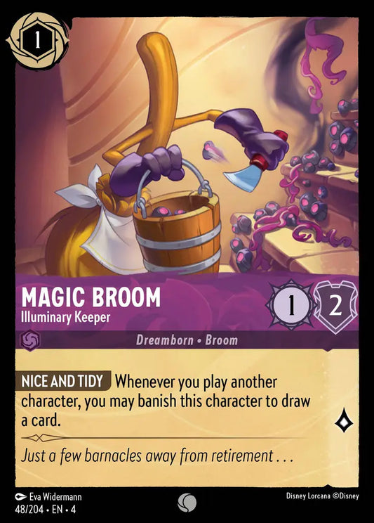 Magic Broom - Illuminary Keeper 48/204 (Ursula's Return)