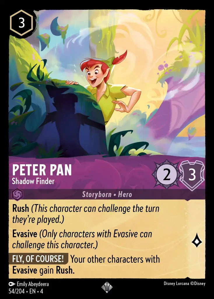 Peter Pan - Shadow Finder 54/204 (Ursula's Return)