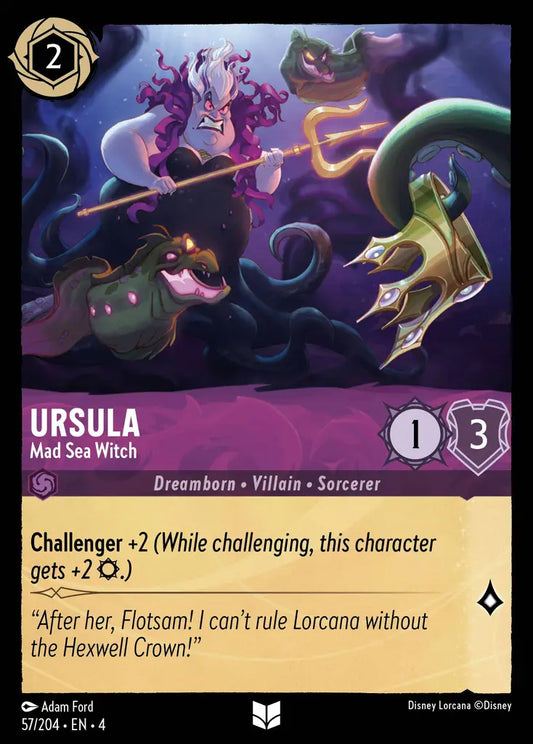 Ursula - Mad Sea Witch 57/204 (Ursula's Return)