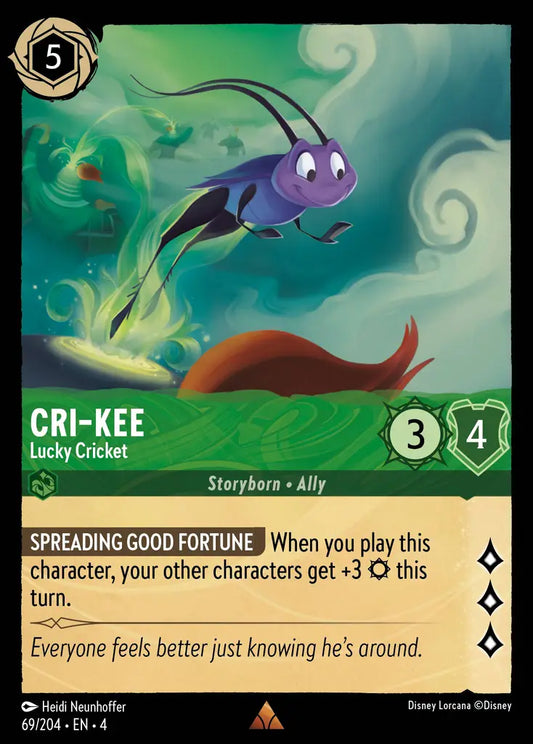 Cri-Kee - Lucky Cricket 69/204 (Ursula's Return)