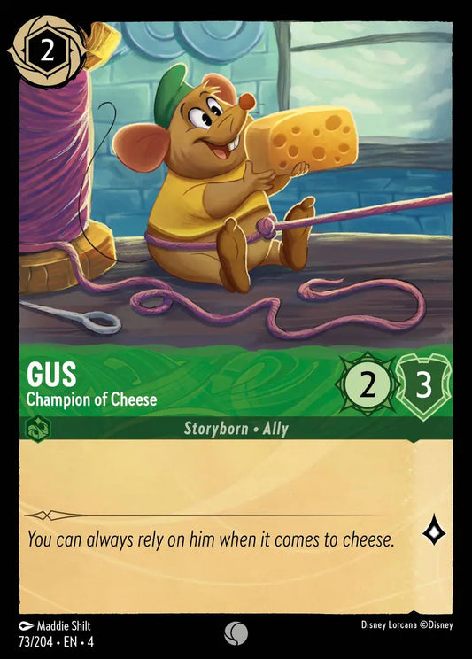 Gus - Champion of Cheese 73/204 (Ursula's Return)