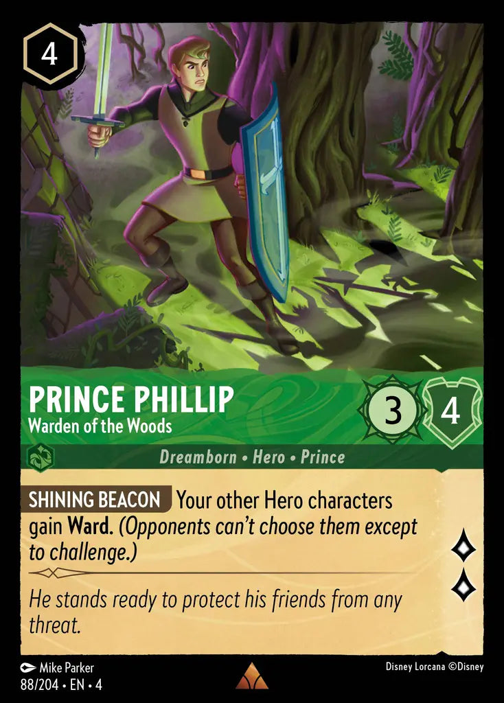 Prince Phillip - Warden of the Woods 88/204 (Ursula's Return)