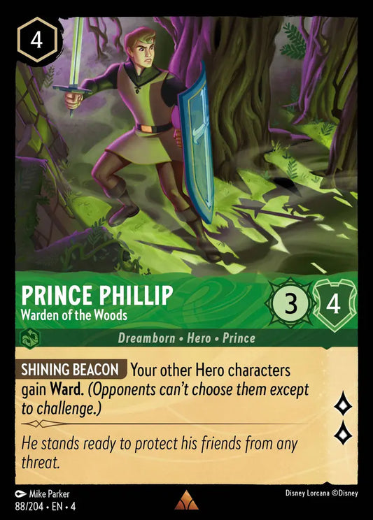 Prince Phillip - Warden of the Woods 88/204 (Ursula's Return)