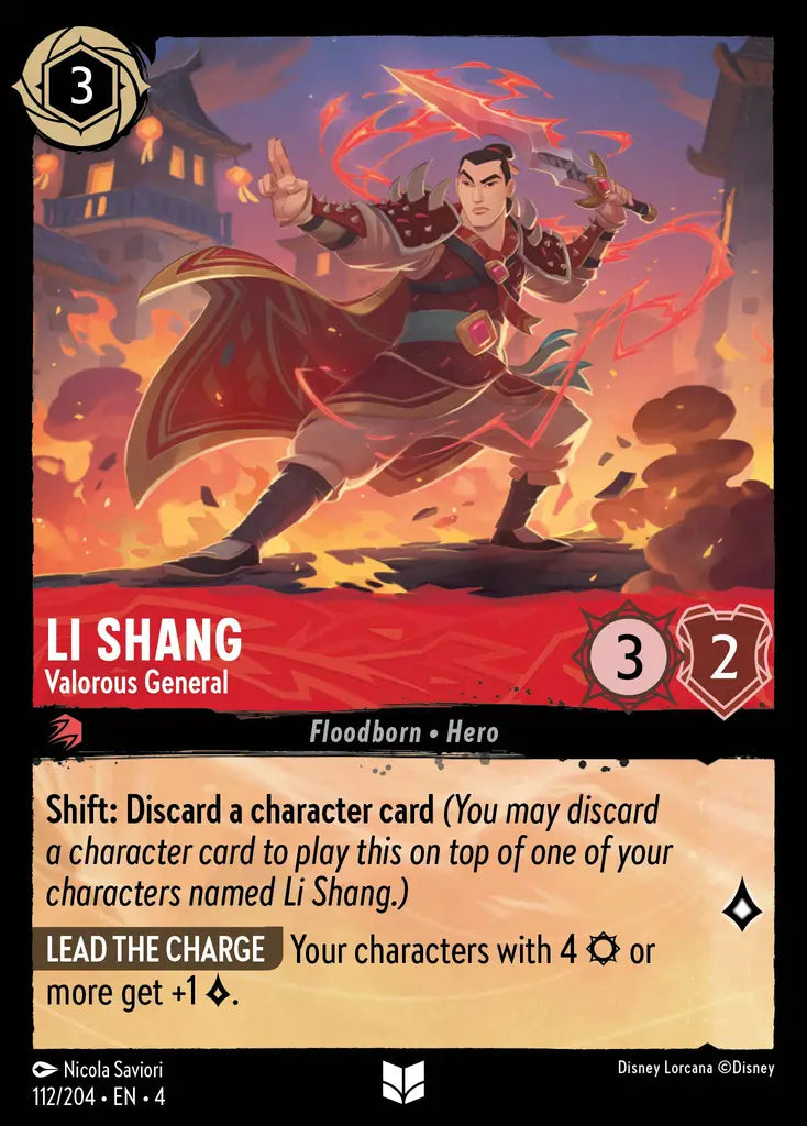 Li Shang - Valorous General 112/204 (Ursula's Return)