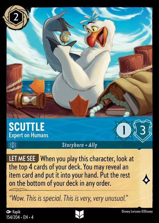 Scuttle - Expert on Humans 154/204 (Ursula's Return)