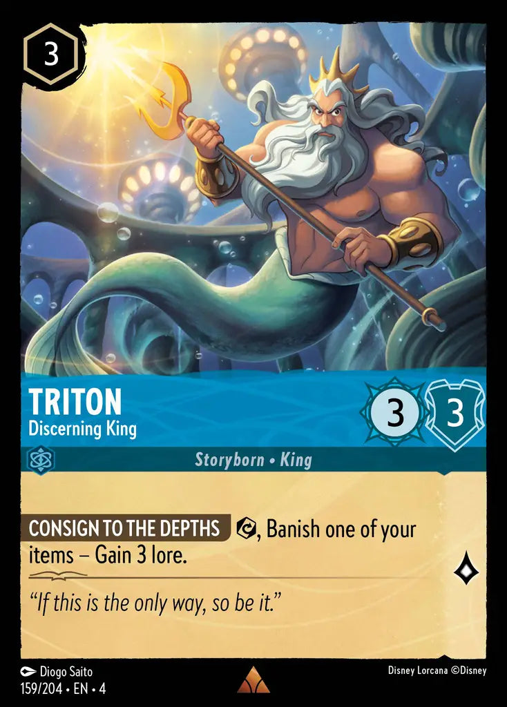 Triton - Discerning King 159/204 (Ursula's Return)