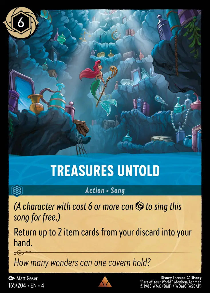 Treasures Untold 165/204 (Ursula's Return)