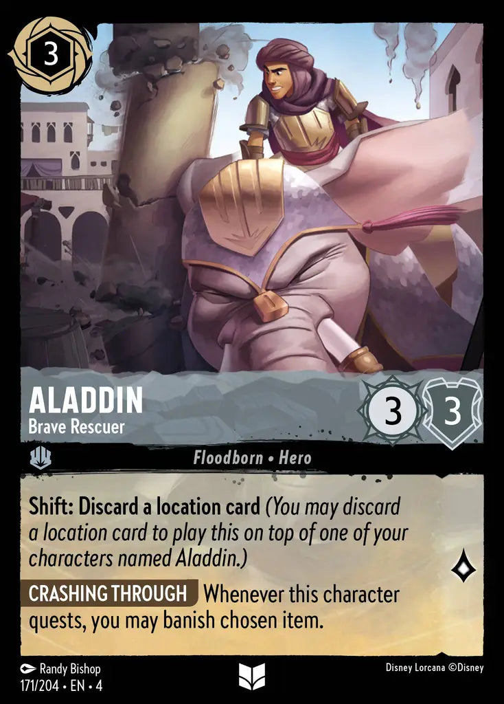 Aladdin - Brave Rescuer 171/204 (Ursula's Return)