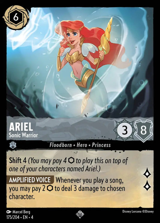 Ariel - Sonic Warrior 175/204 (Ursula's Return)