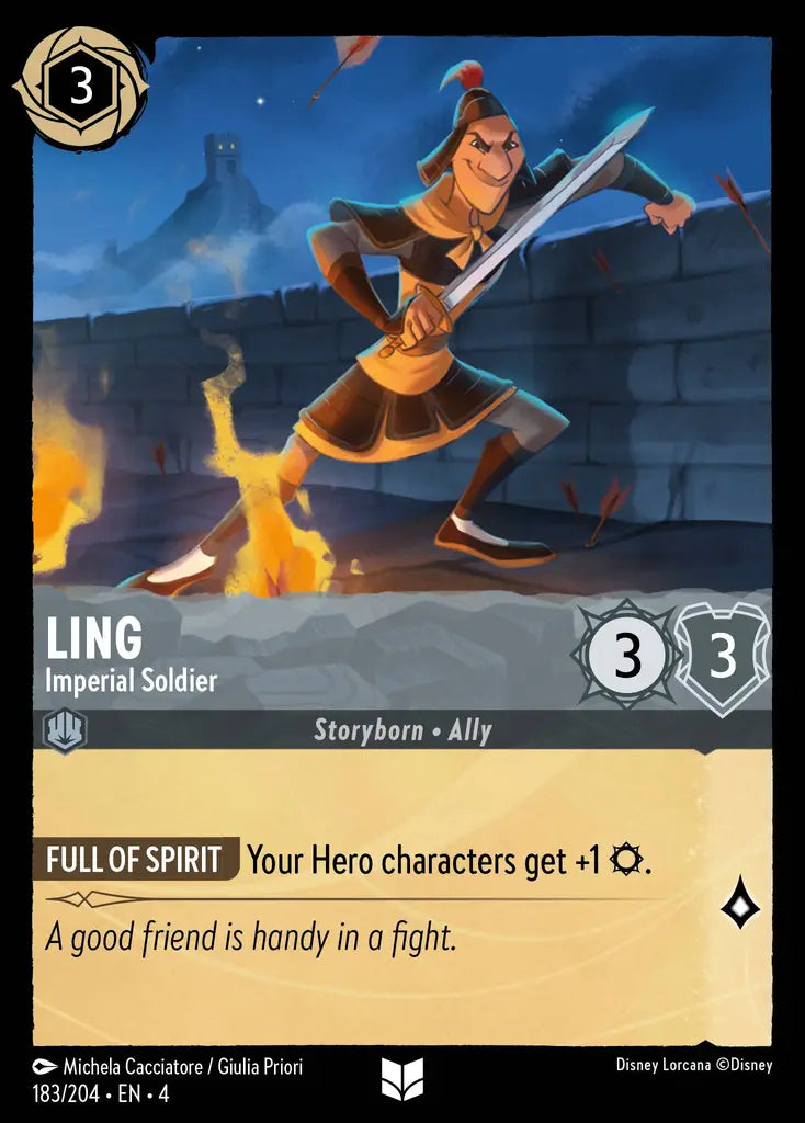 Ling - Imperial Soldier 183/204 (Ursula's Return)