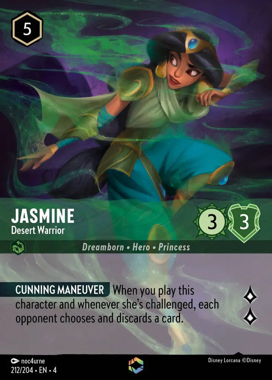 Jasmine - Desert Warrior 212/204 - Enchanted (Ursula's Return)