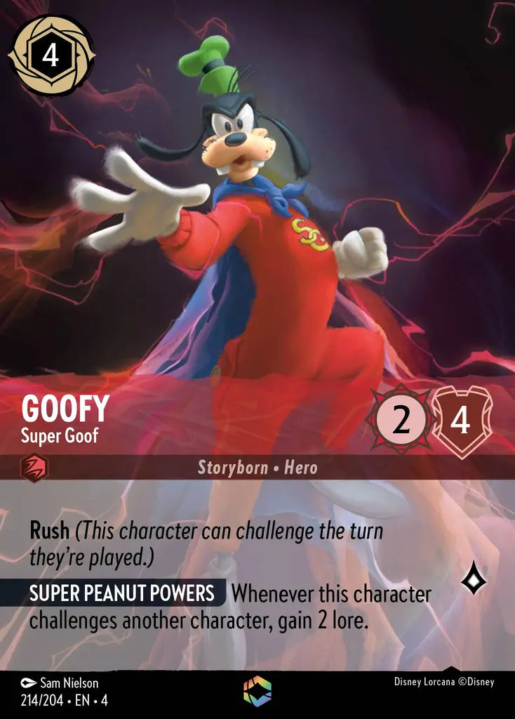 Goofy - Super Goof 214/204 - Enchanted (Ursula's Return)