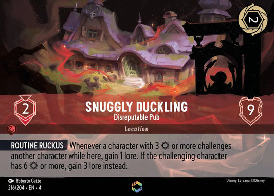 Snuggly Duckling - Disreputable Pub 216/204 - Enchanted (Ursula's Return)