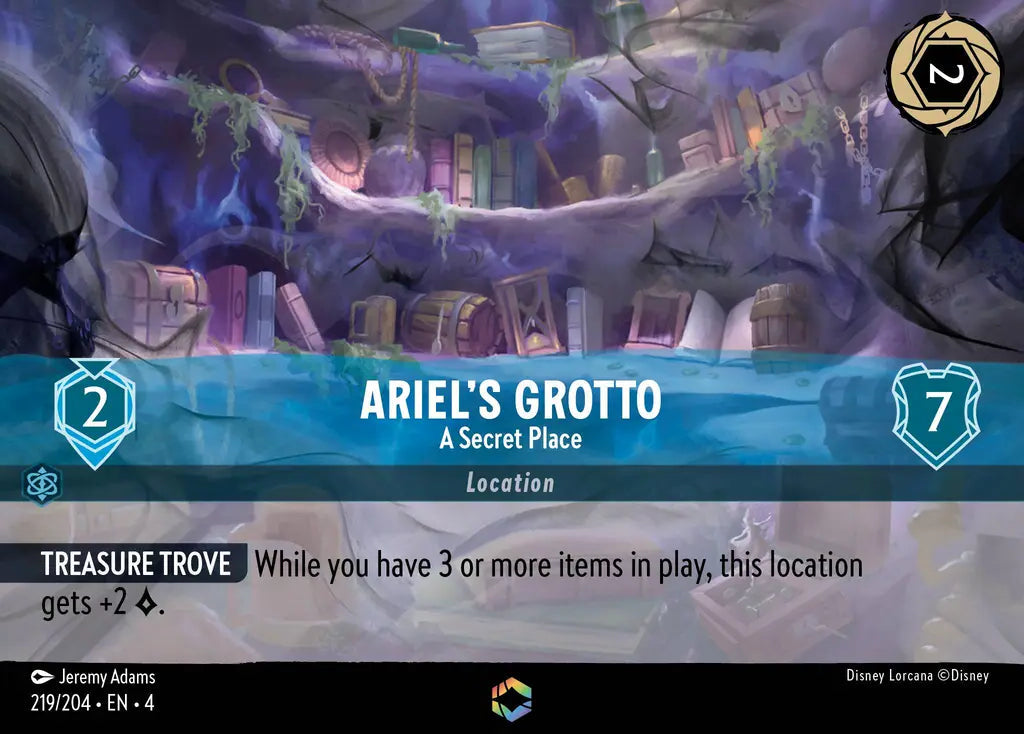 Ariel's Grotto - A Secret Place 219/204 - Enchanted (Ursula's Return)