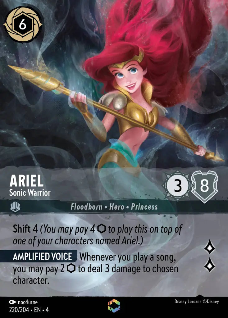 Ariel - Sonic Warrior 220/204 - Enchanted (Ursula's Return)