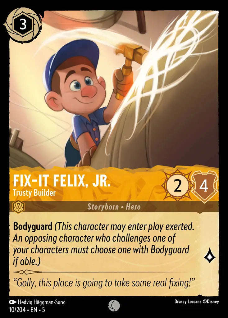 Fix-It Felix, Jr. - Trusty Builder 10/204 (Shimmering Skies)