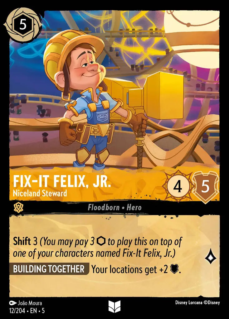 Fix-It Felix, Jr. - Niceland Steward 12/204 (Shimmering Skies)