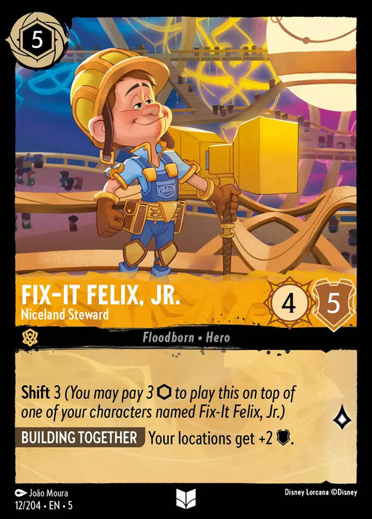 Fix-It Felix, Jr. - Niceland Steward 12/204 (Shimmering Skies)