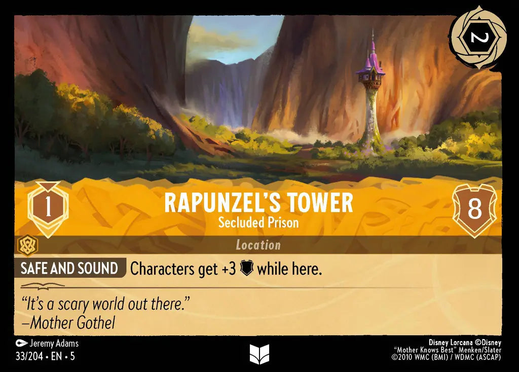 Rapunzel's Tower - Secluded Prison 33/204 (Shimmering Skies)