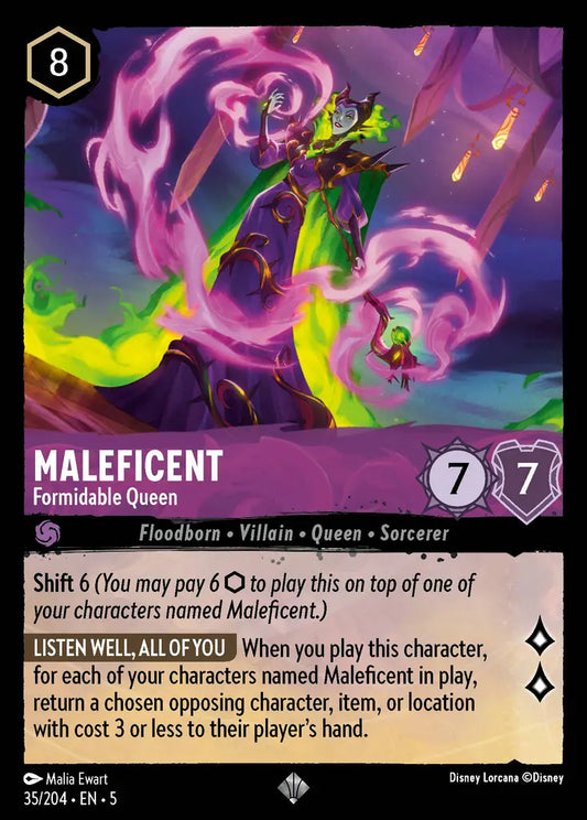 Maleficent - Formidable Queen 35/204 (Shimmering Skies)