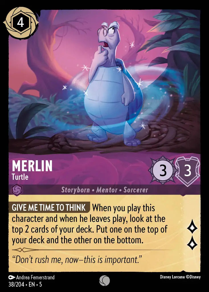 Merlin - Turtle 38/204 (Shimmering Skies)
