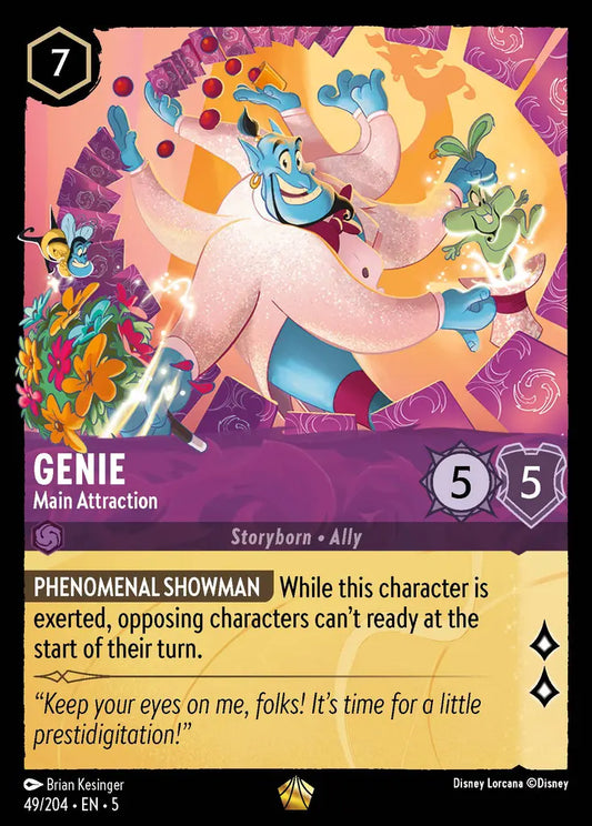 Genie - Main Attraction 49/204 (Shimmering Skies)