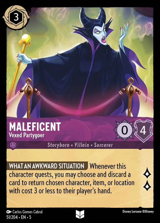 Maleficent - Vexed Partygoer 51/204 (Shimmering Skies)