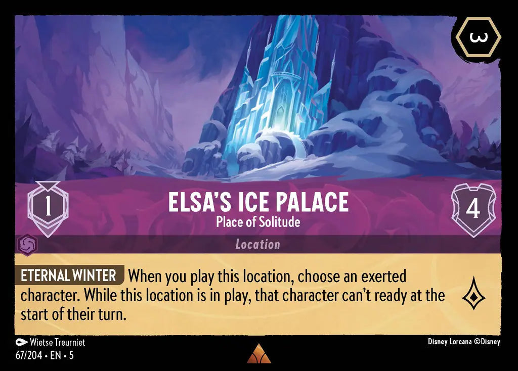 Elsa's Ice Palace - Place of Solitude 67/204 (Shimmering Skies)
