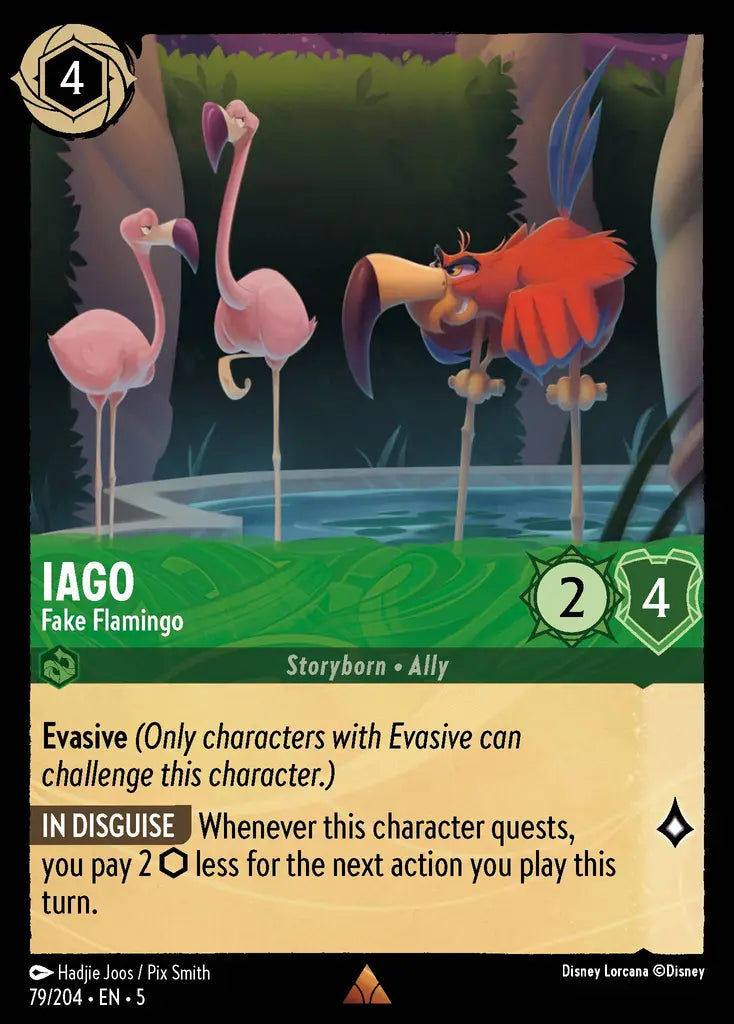 Iago - Fake Flamingo 79/204 (Shimmering Skies)