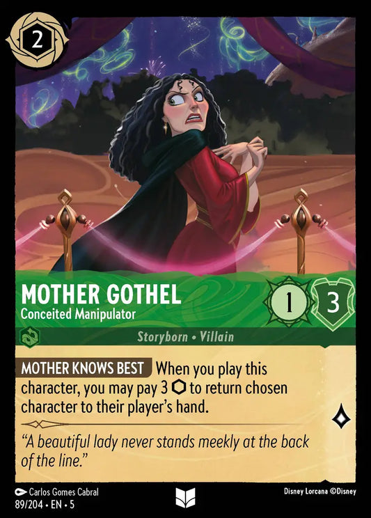 Mother Gothel - Conceited Manipulator 89/204 (Shimmering Skies)