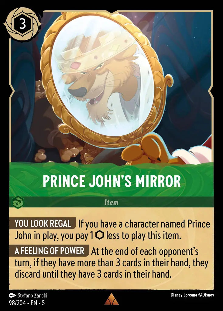 Prince John's Mirror 98/204 (Shimmering Skies)