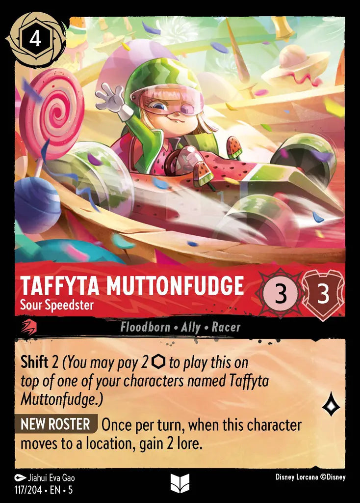 Taffyta Muttonfudge - Sour Speedster 117/204 (Shimmering Skies)