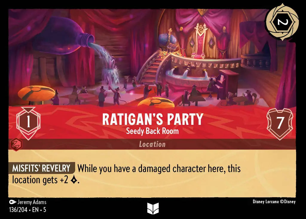 Ratigan's Party - Seedy Back Room 136/204 (Shimmering Skies)