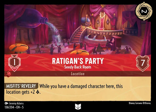 Ratigan's Party - Seedy Back Room 136/204 (Shimmering Skies)