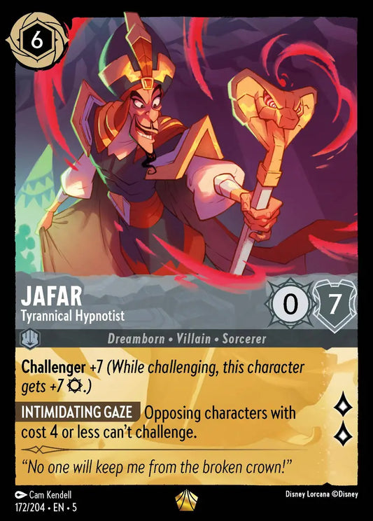Jafar - Tyrannical Hypnotist 172/204 (Shimmering Skies)