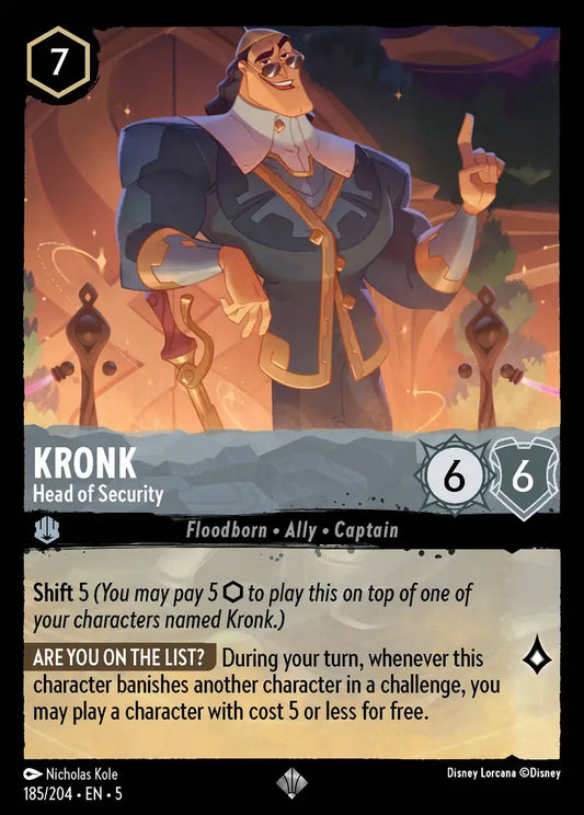 Kronk - Head of Security 185/204 (Shimmering Skies)
