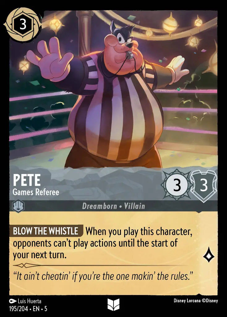 Pete - Games Referee 195/204 (Shimmering Skies)
