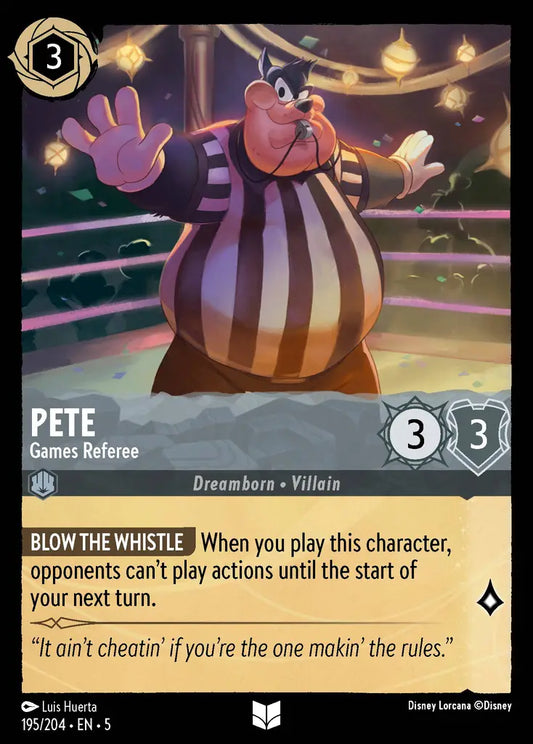 Pete - Games Referee 195/204 (Shimmering Skies)