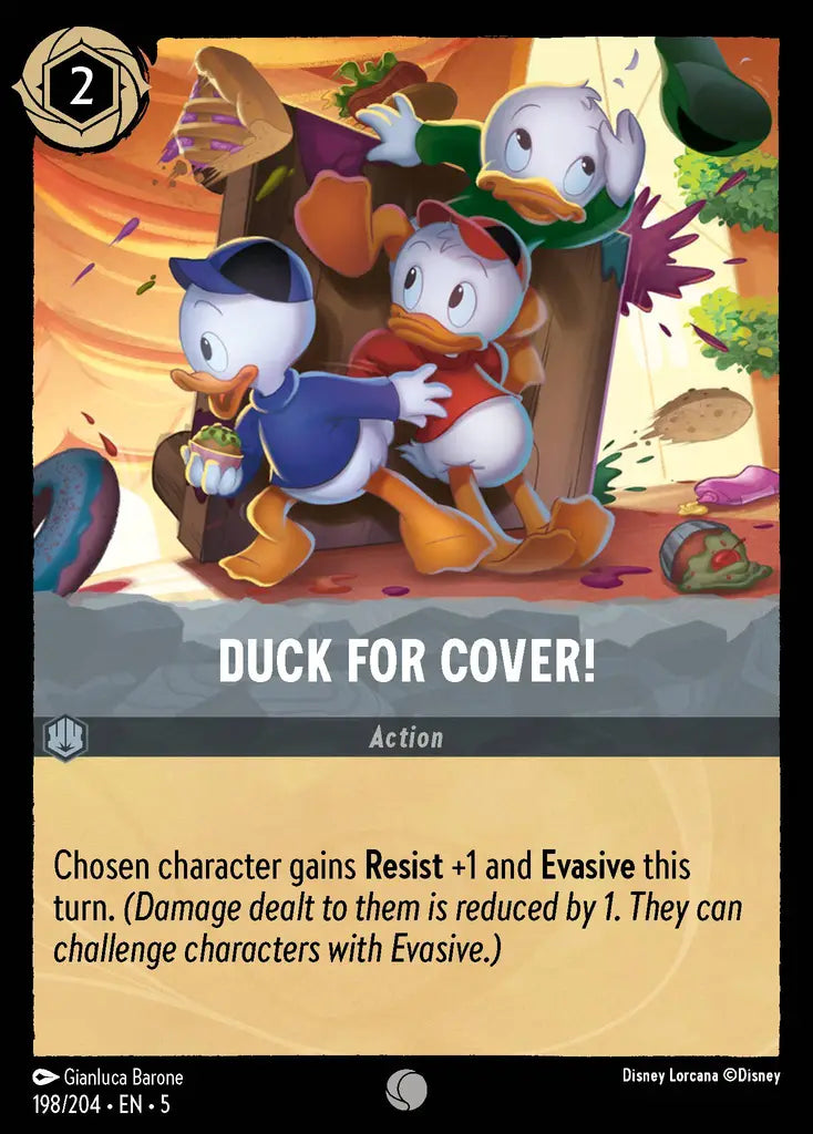 Duck for Cover! 198/204 (Shimmering Skies)