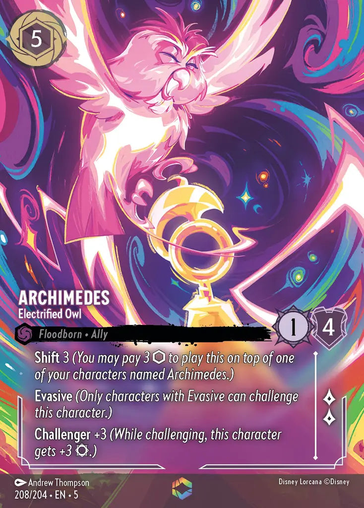 Archimedes - Electrified Owl 208/204 - Enchanted (Shimmering Skies)