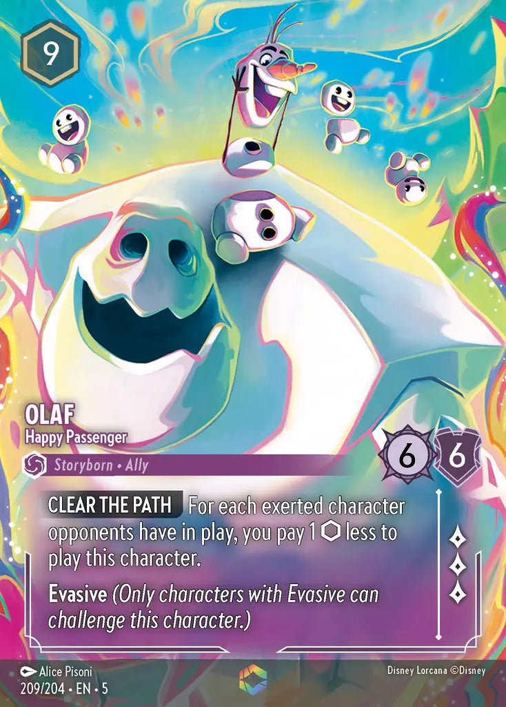 Olaf - Happy Passenger 209/204 - Enchanted (Shimmering Skies)