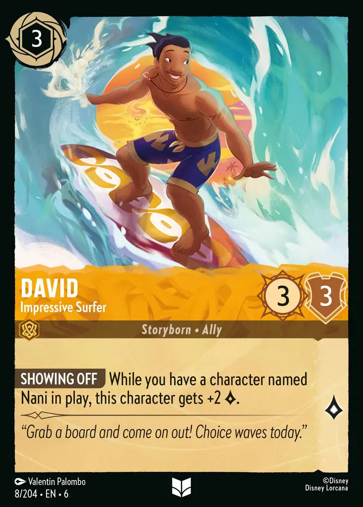 David - Impressive Surfer 8/204 (Azurite Sea)
