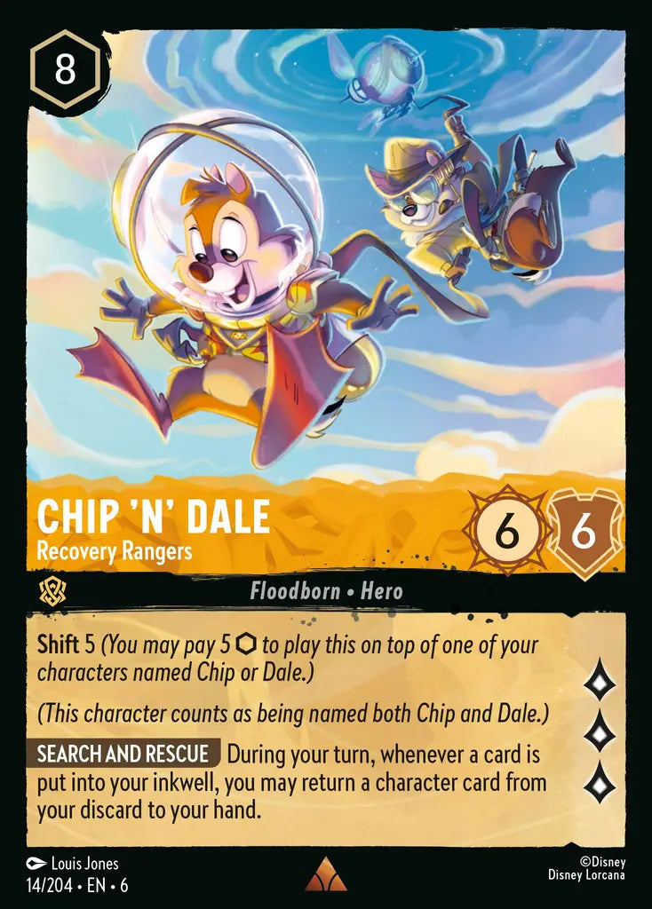 Chip 'n' Dale - Recovery Rangers 14/204 (Azurite Sea)
