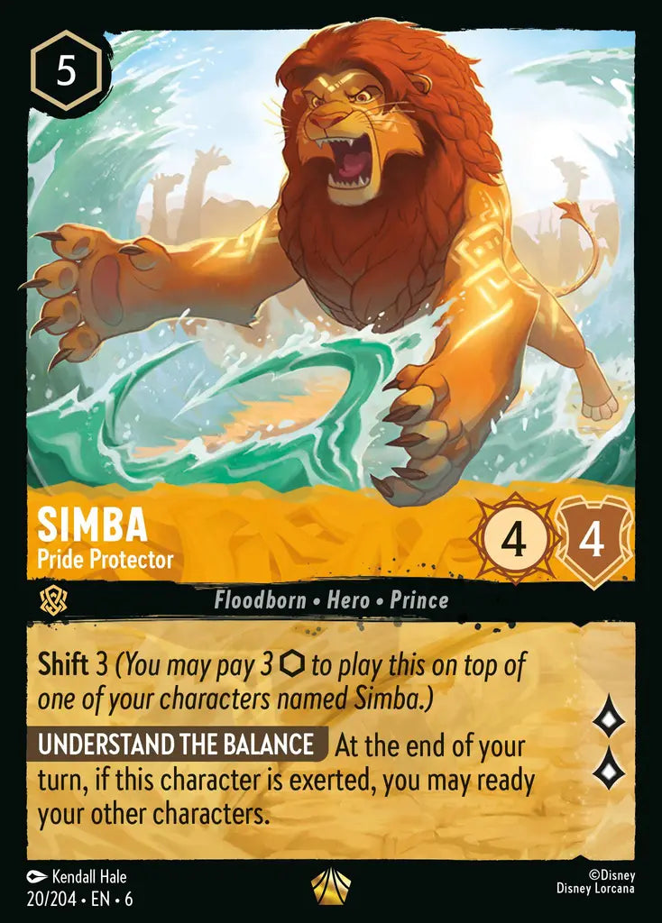 Simba - Pride Protector 20/204 (Azurite Sea)