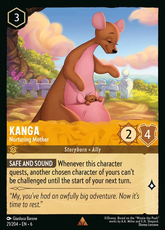 Kanga - Nurturing Mother 21/204 (Azurite Sea)